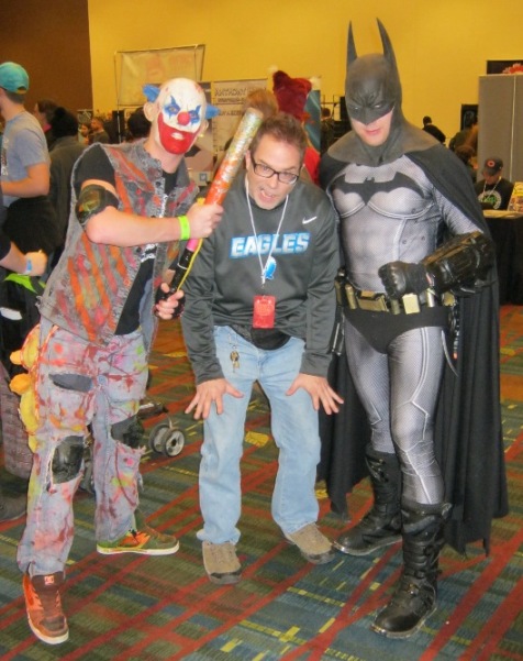 batman clown comic con cosplay cedar rapids iowa