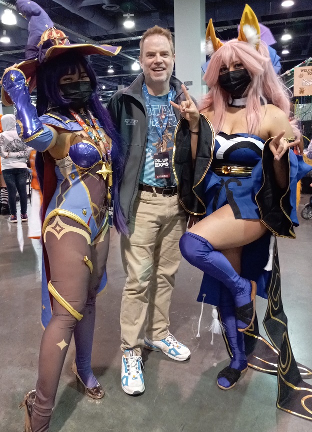sexy anime hentia cosplay at lvl up expo las vegas 2022